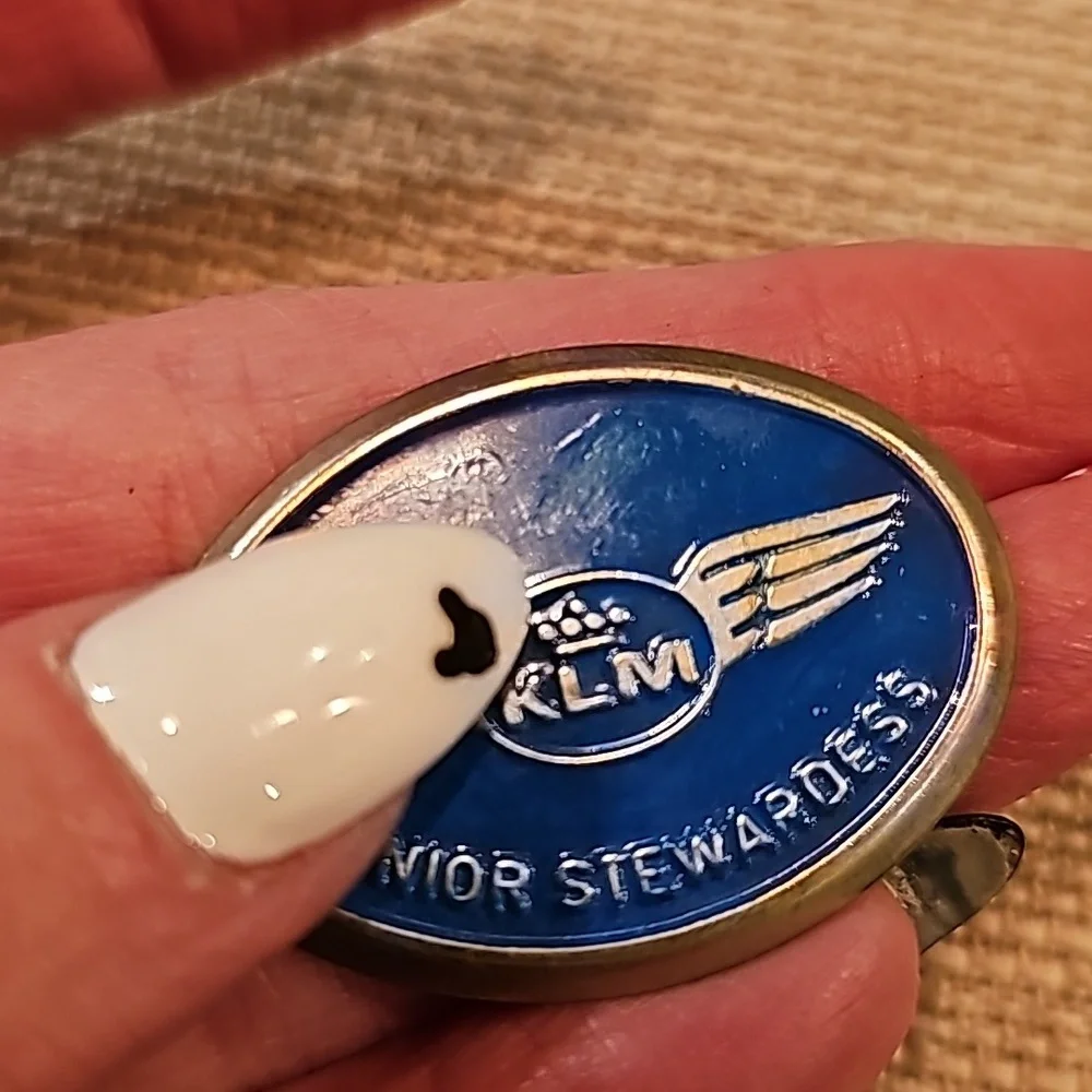 Vintage '80s/90s KLM Royal Dutch Airlines 